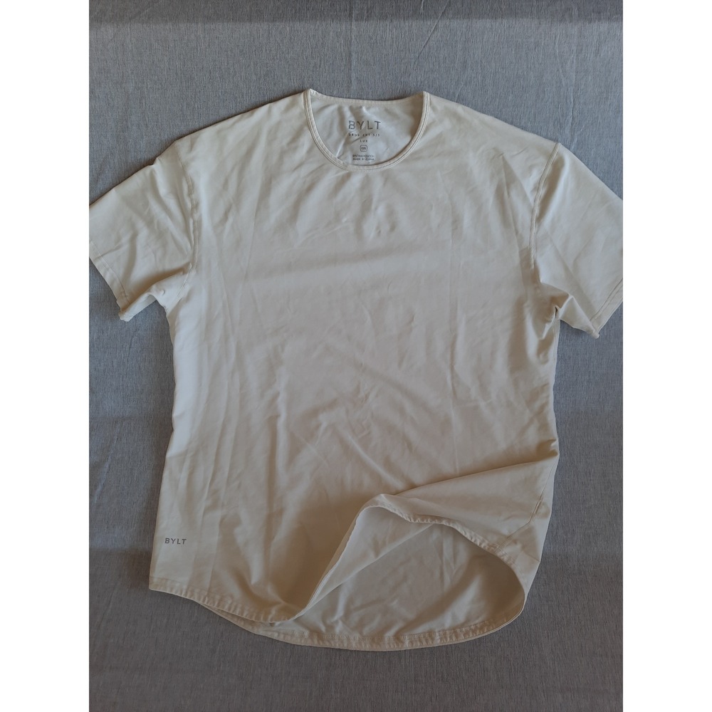 BYLT Basics Men's 2XL Drop Cut Short Sleeve LUX Active Outdoor Stretch T-Shirt